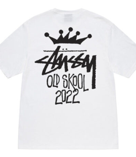 OLD SKOOL 22 TEE WHITE