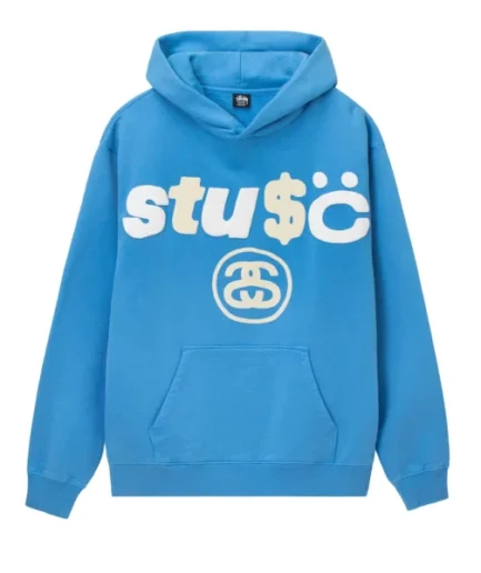 STÜSSY & CPFM 8 BALL PIGMENT DYED HOODIE